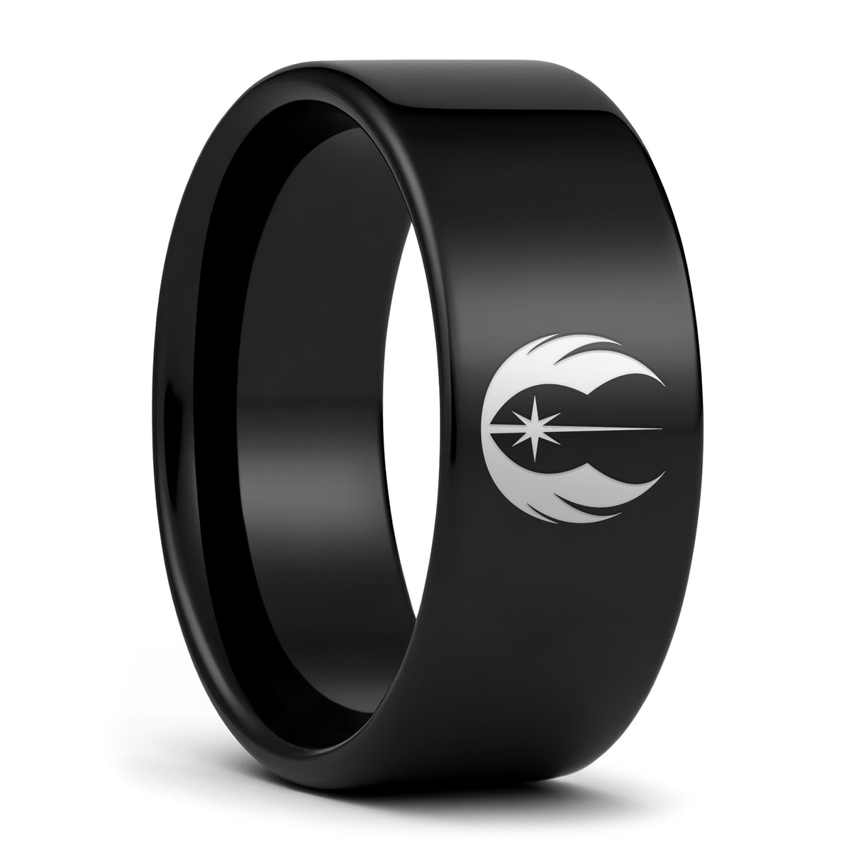 Alliance en tungstène pour hommes Star Wars Jedi Order