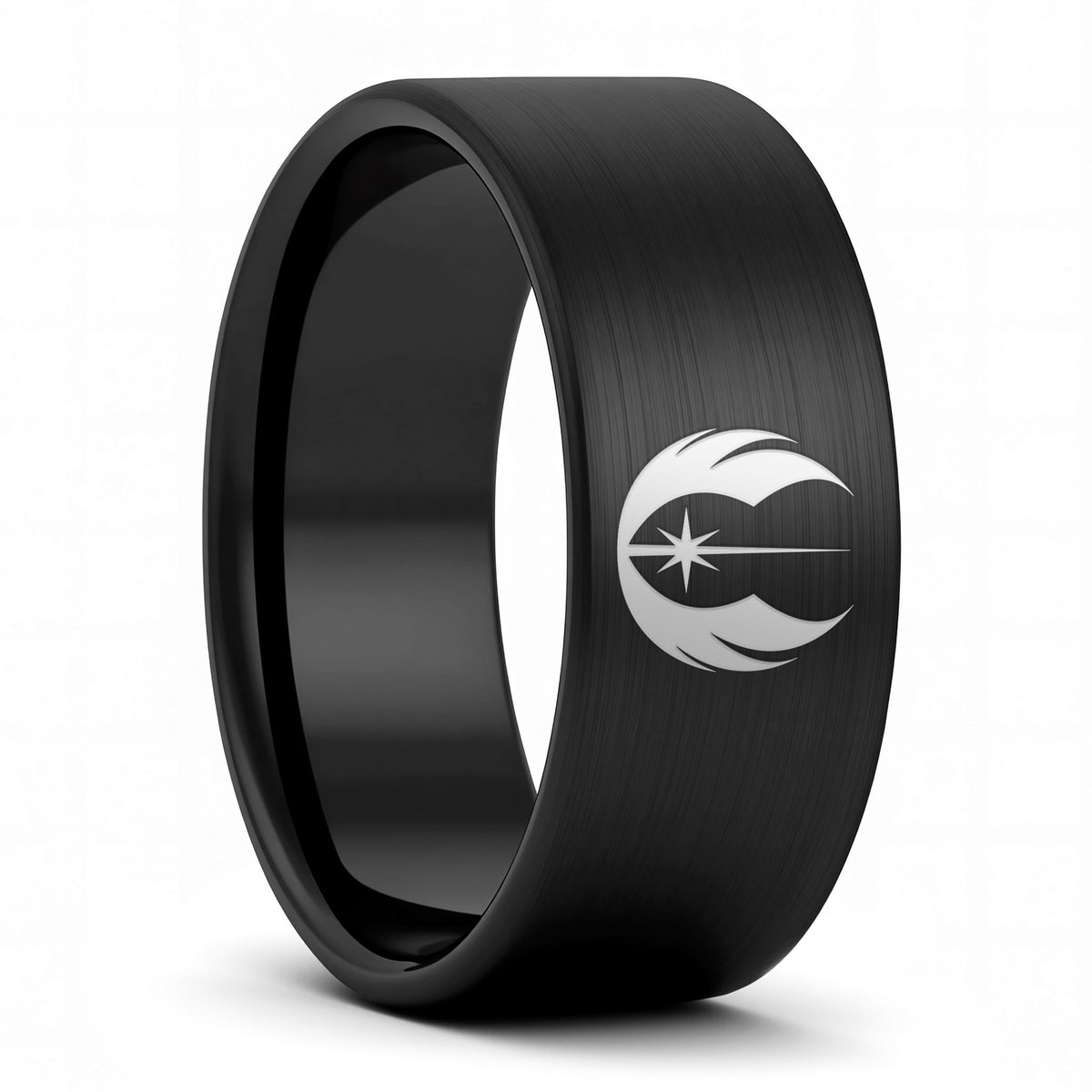 Alliance en tungstène pour hommes Star Wars Jedi Order