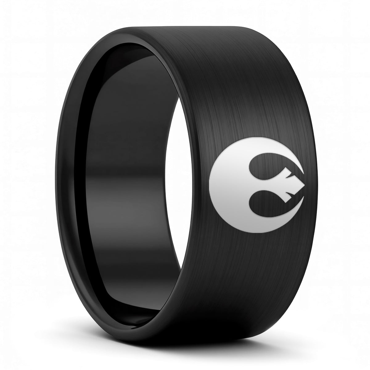 Alliance pour homme en tungstène noir Star Wars First Order