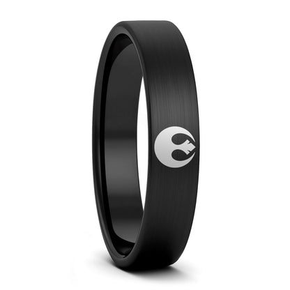 Star Wars Rebel Alliance Tungsten Men's Wedding Band