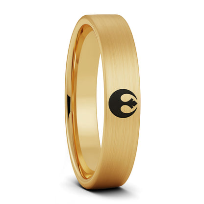Star Wars Rebel Alliance Tungsten Men's Wedding Band