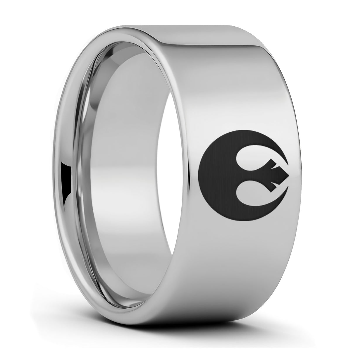 Alliance pour homme en tungstène noir Star Wars First Order