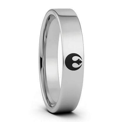 Star Wars Rebel Alliance Tungsten Men's Wedding Band