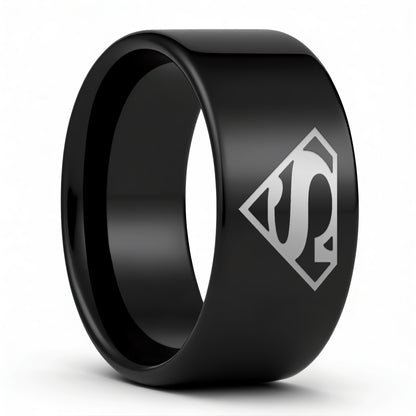 Superman Tungsten Men's Wedding Band