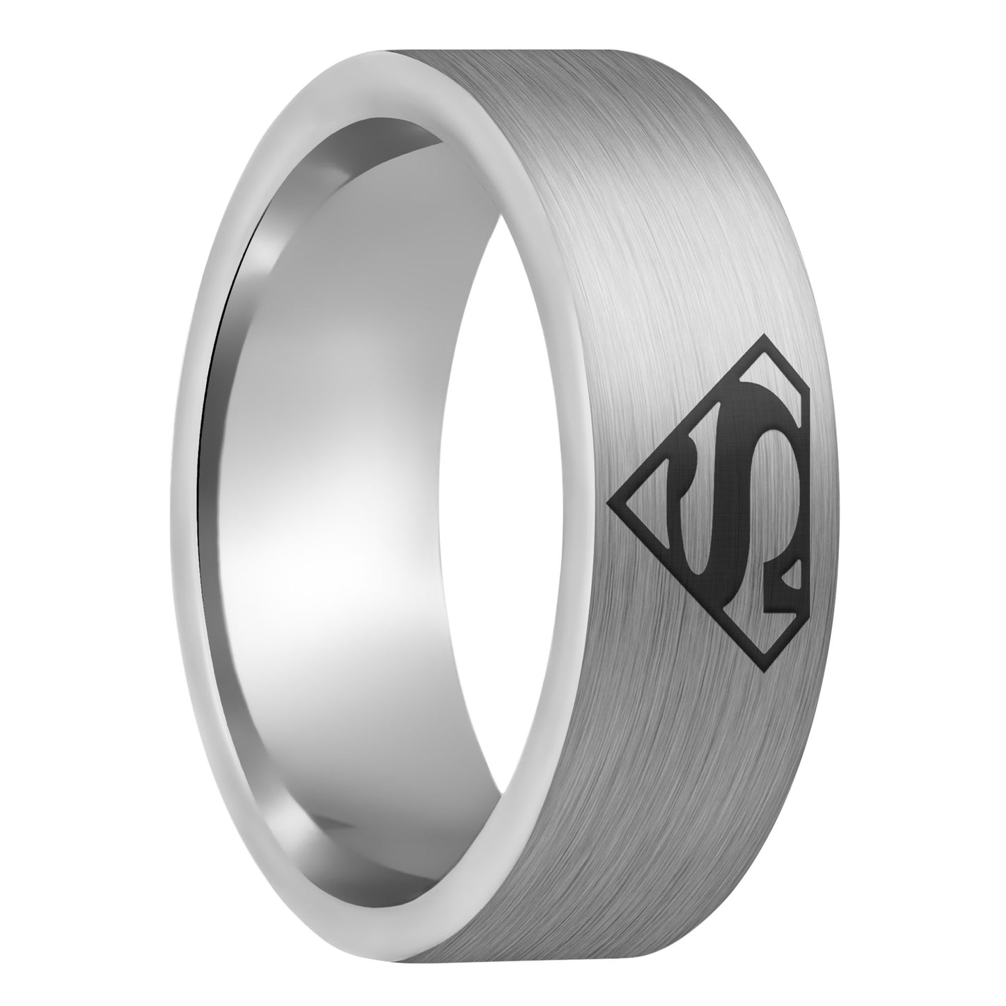 Superman Tungsten Men's Wedding Band