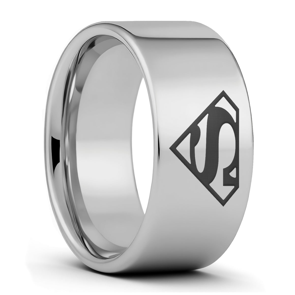 Superman Tungsten Men's Wedding Band