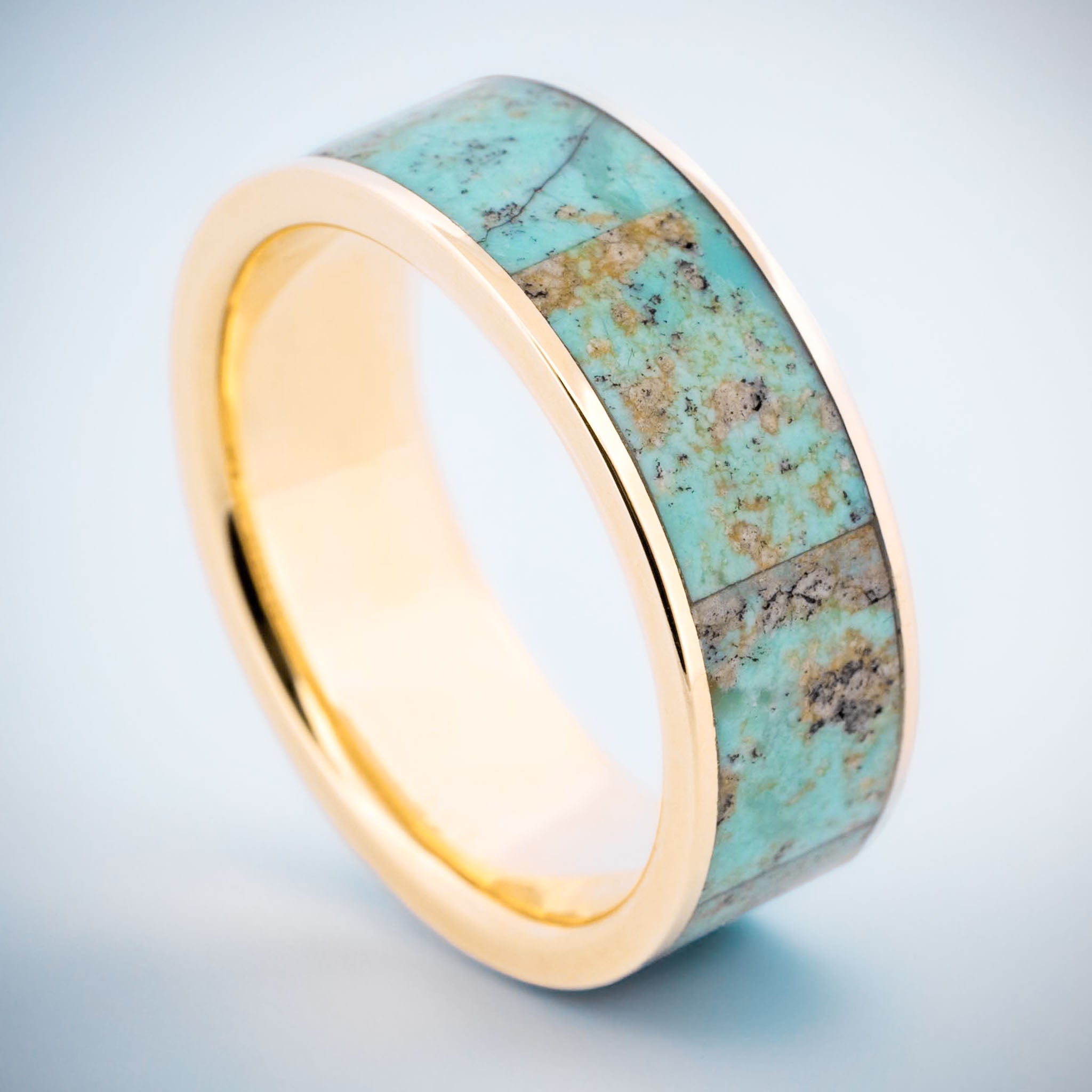 Spiderweb Turquoise Ring - DBS Fine Jewelers