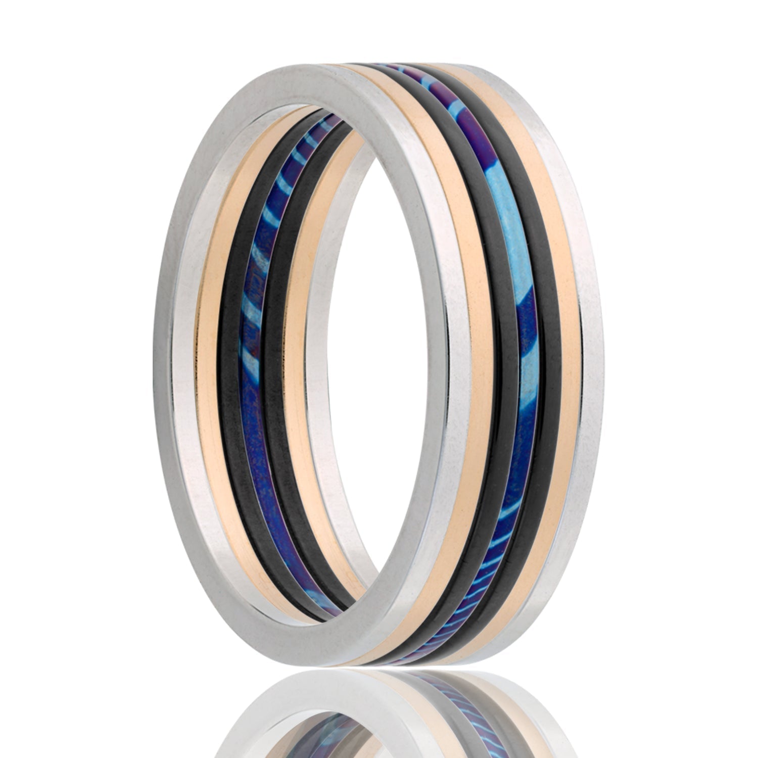 Stackable Moku-Ti Ring | Vansweden Jewelers
