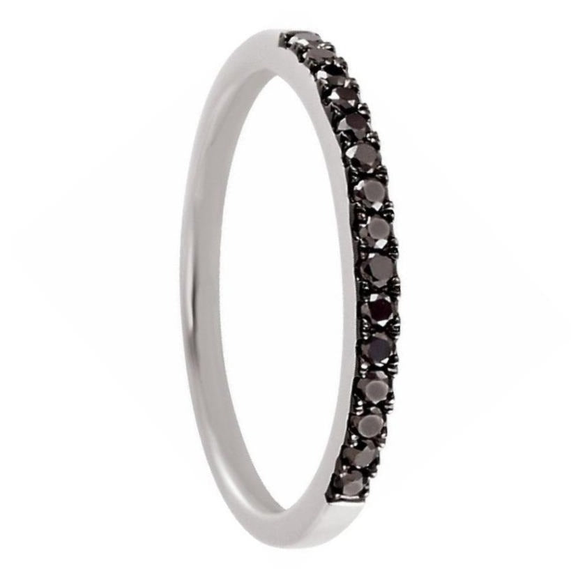 Diamond Stacking Eternity Ring - Nuha Jewelers