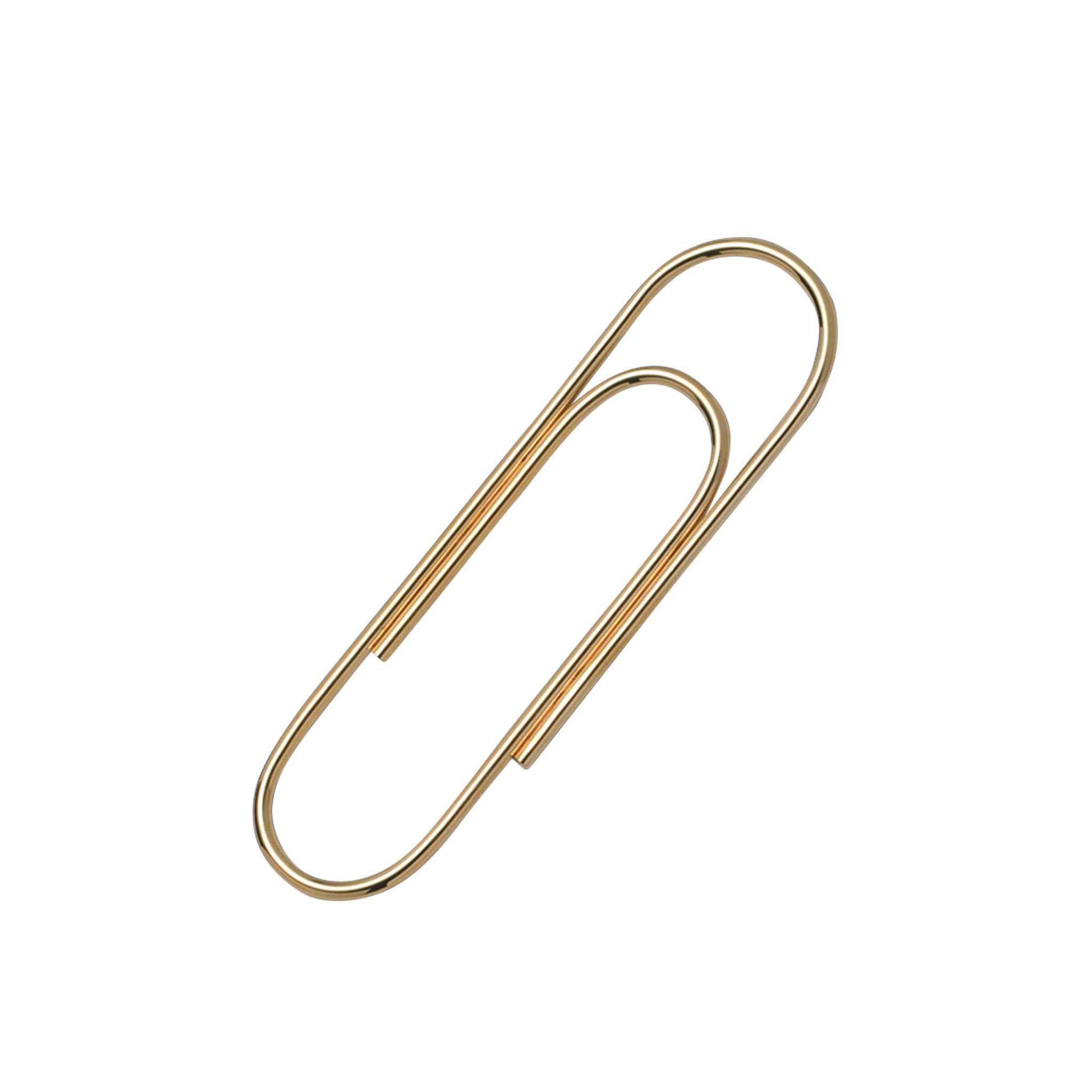 14k Yellow Gold Square Wire Paper Clip Money Clip | Vansweden Jewelers