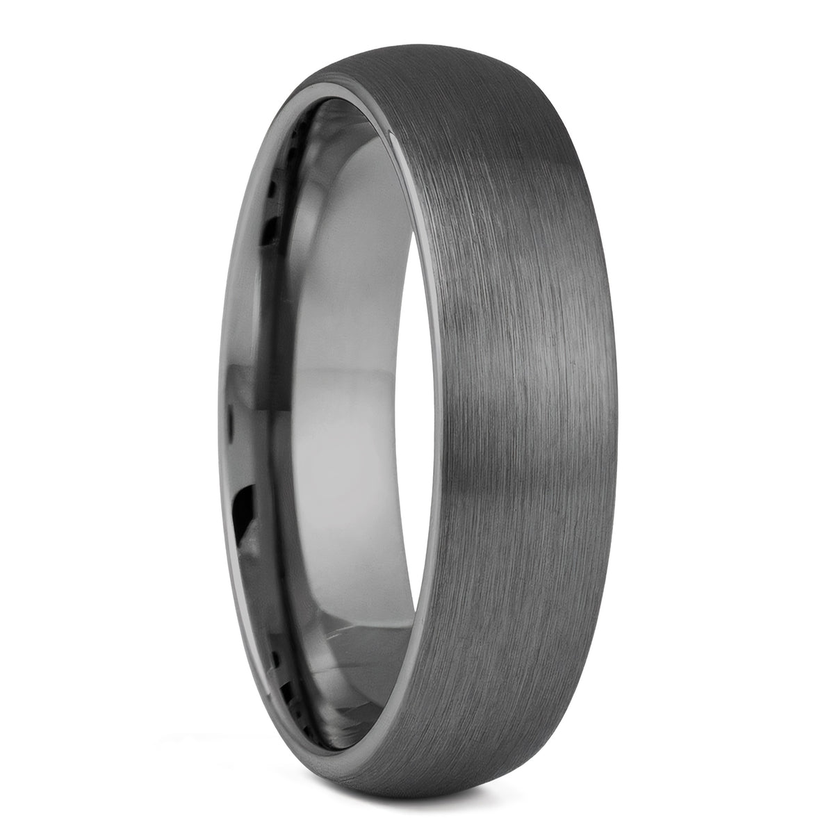 Gunmetal Gray Tungsten Men's Wedding Band