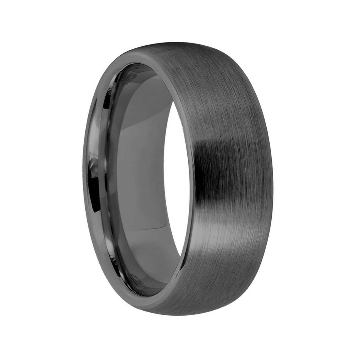 Gunmetal Gray Tungsten Men's Wedding Band