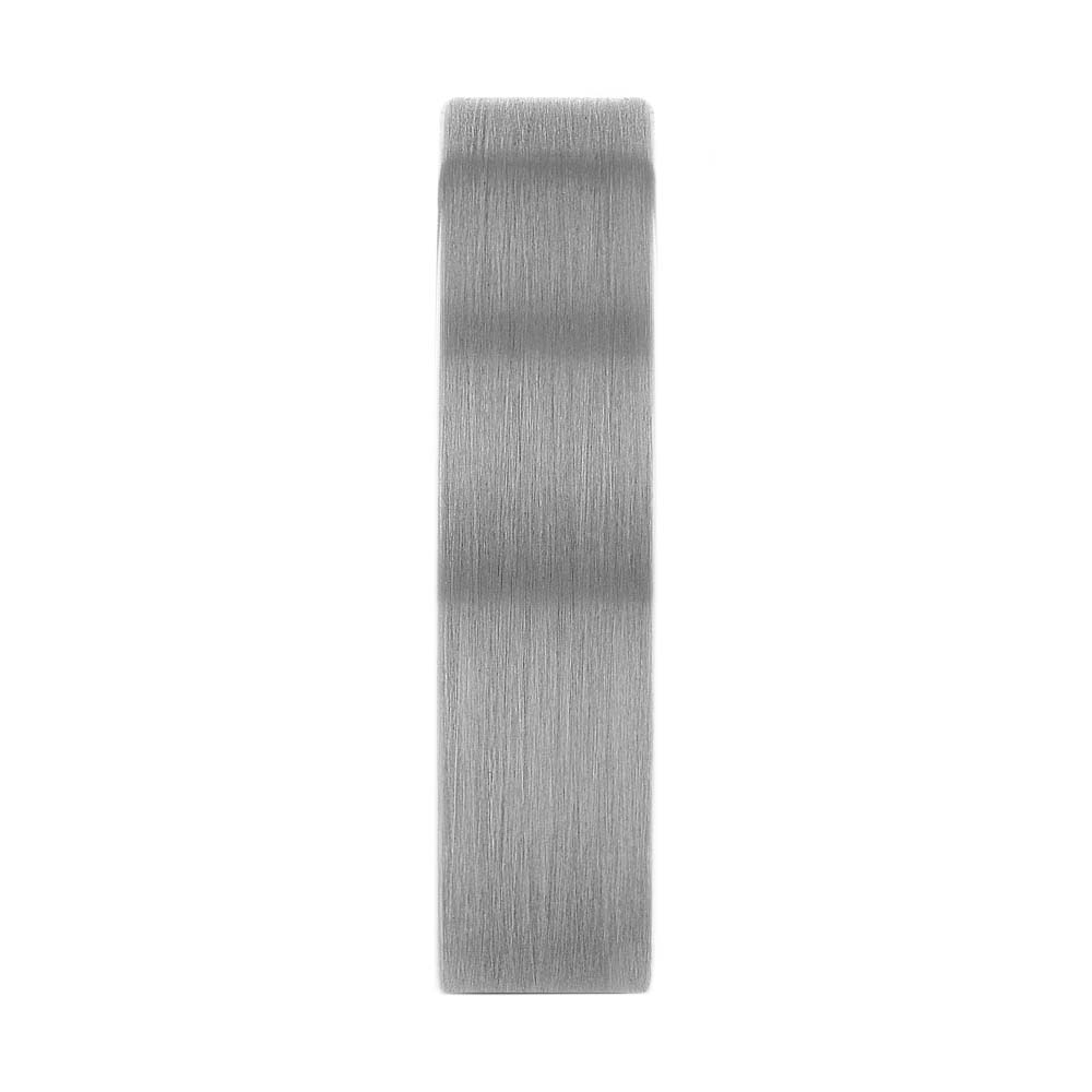 Brushed Tungsten Women's Wedding Band
