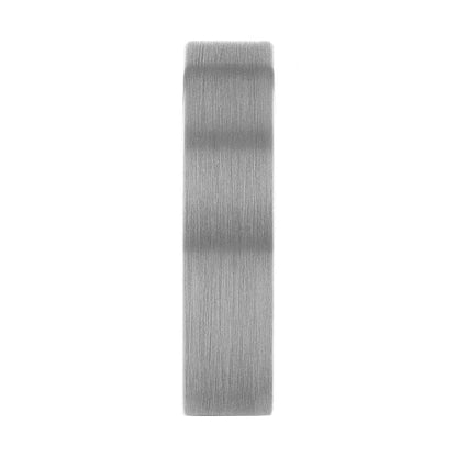 Brushed Tungsten Women's Wedding Band