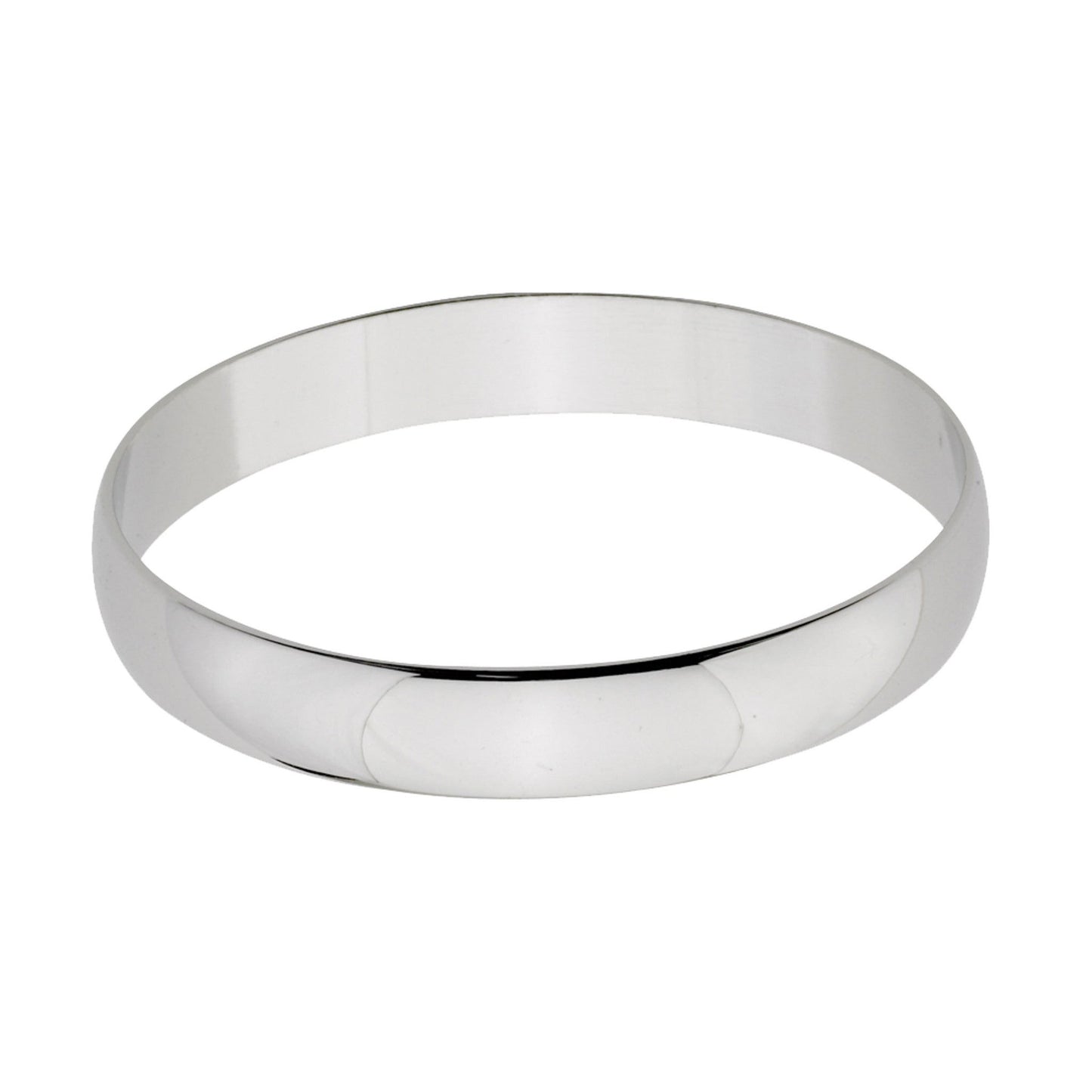 A child's engravable bangle bracelet displayed on a neutral white background.