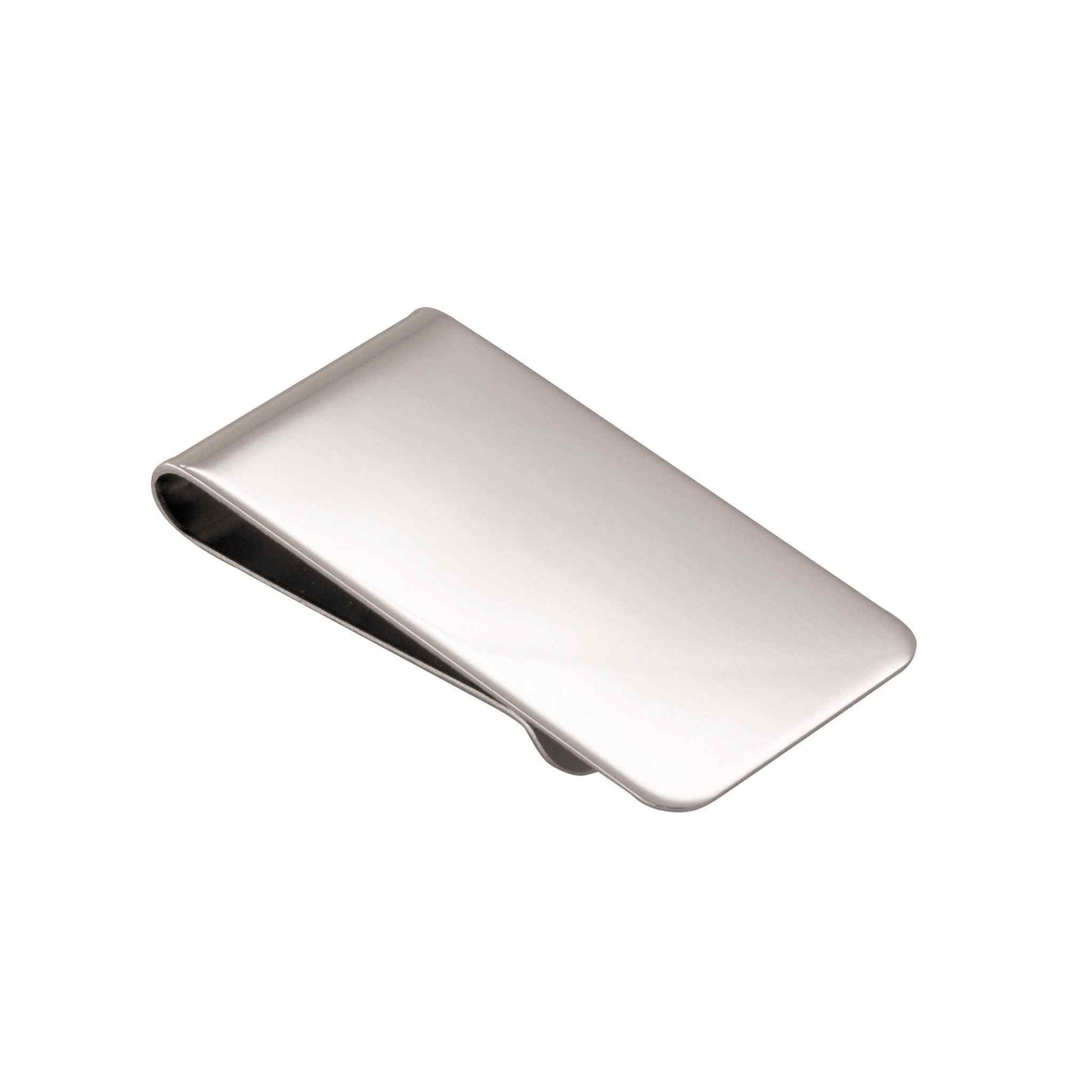 A classic money clip displayed on a neutral white background.