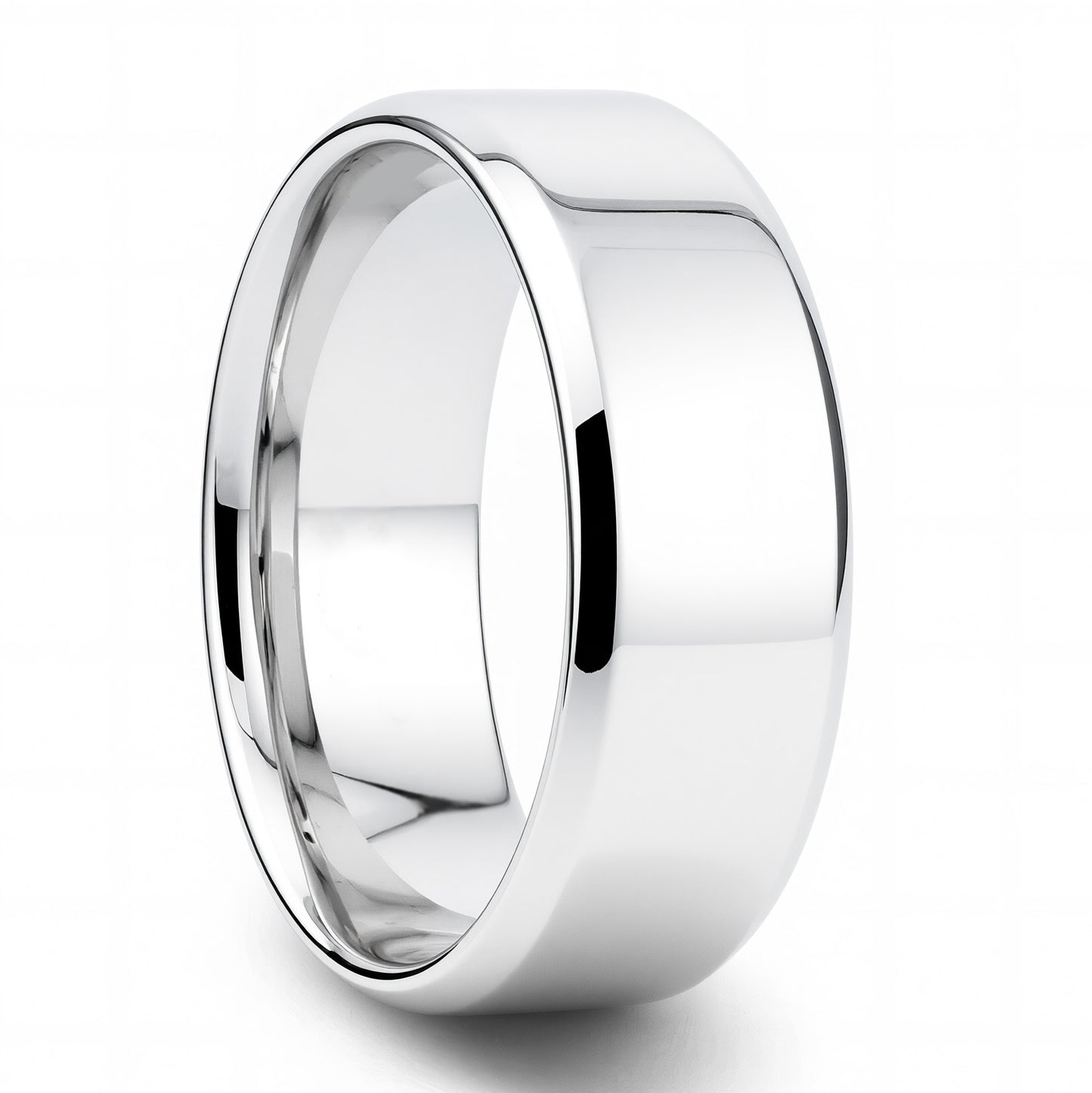 Sterling Silver Men's Wedding Band