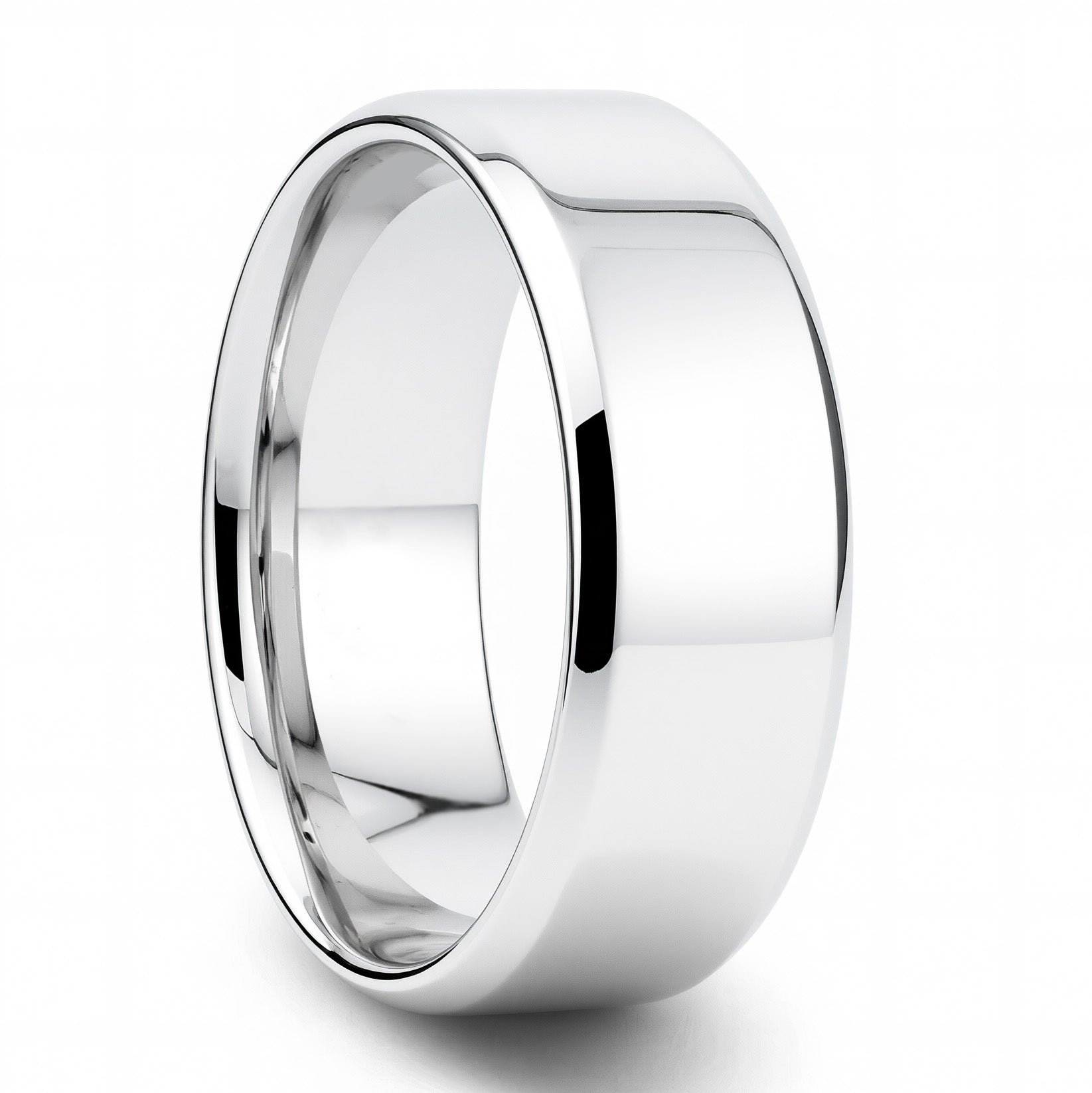 Sterling Silver Men's Wedding Band