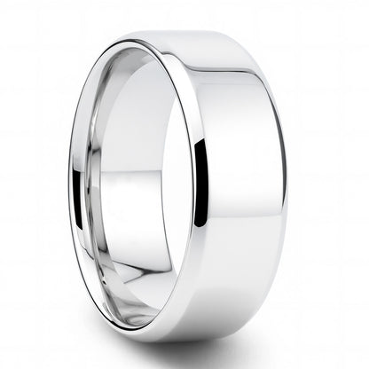 Sterling Silver Men's Wedding Band