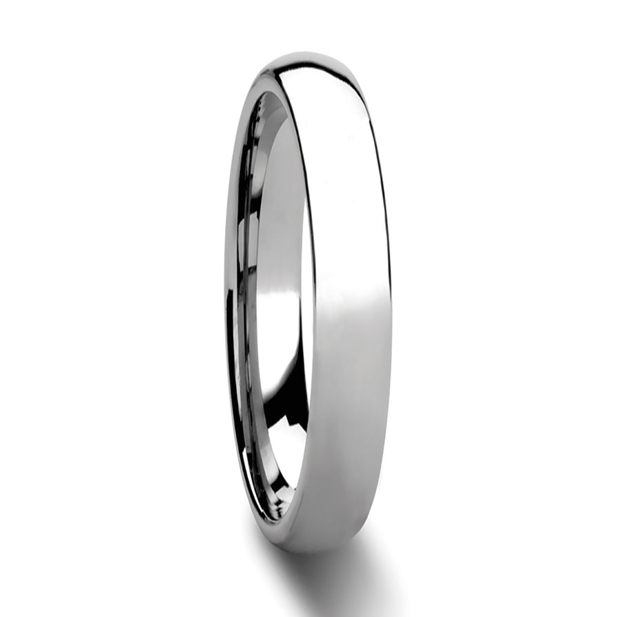 Domed Cobalt Wedding Band