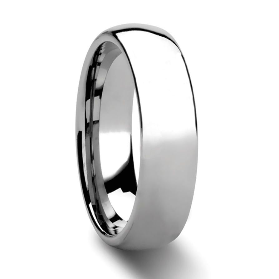 Domed Cobalt Wedding Band