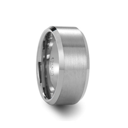 Extra-Wide Brushed Tungsten Men's Wedding Band