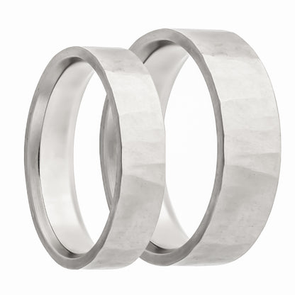 Alliance pour homme en tungstène noir rainuré