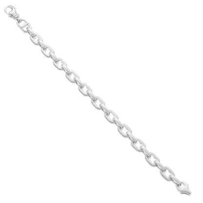A large link cable bracelet displayed on a neutral white background.