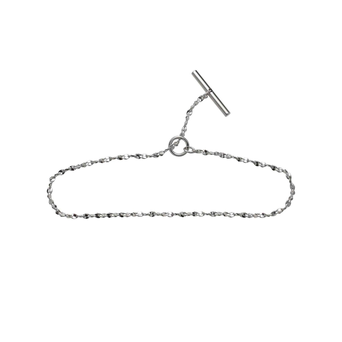A nugget tie chain displayed on a neutral white background.