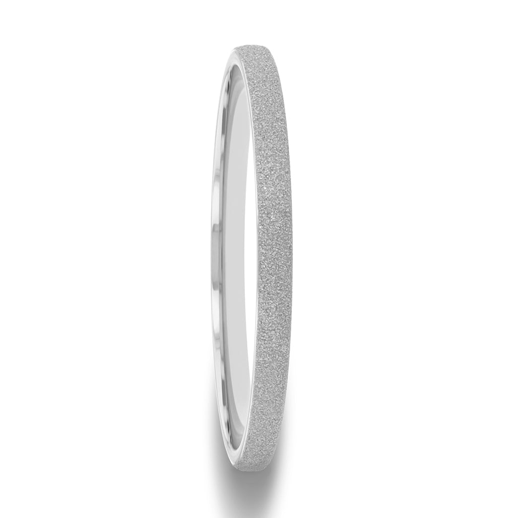 Sandblasted Tungsten Wedding Band