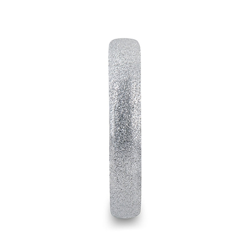 Sandblasted Tungsten Wedding Band