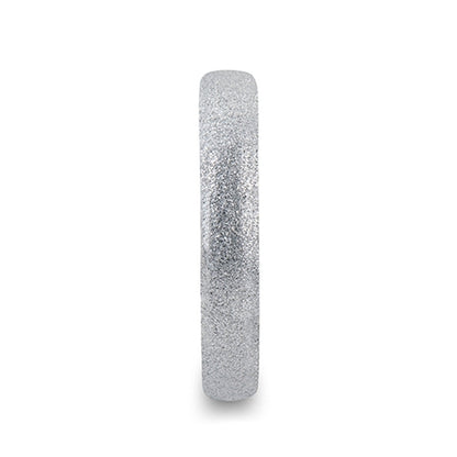 Sandblasted Tungsten Wedding Band