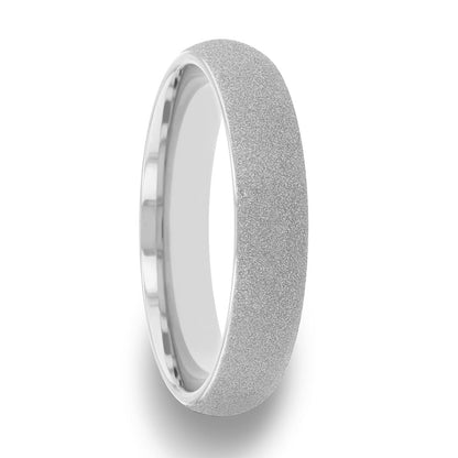 Sandblasted Tungsten Wedding Band