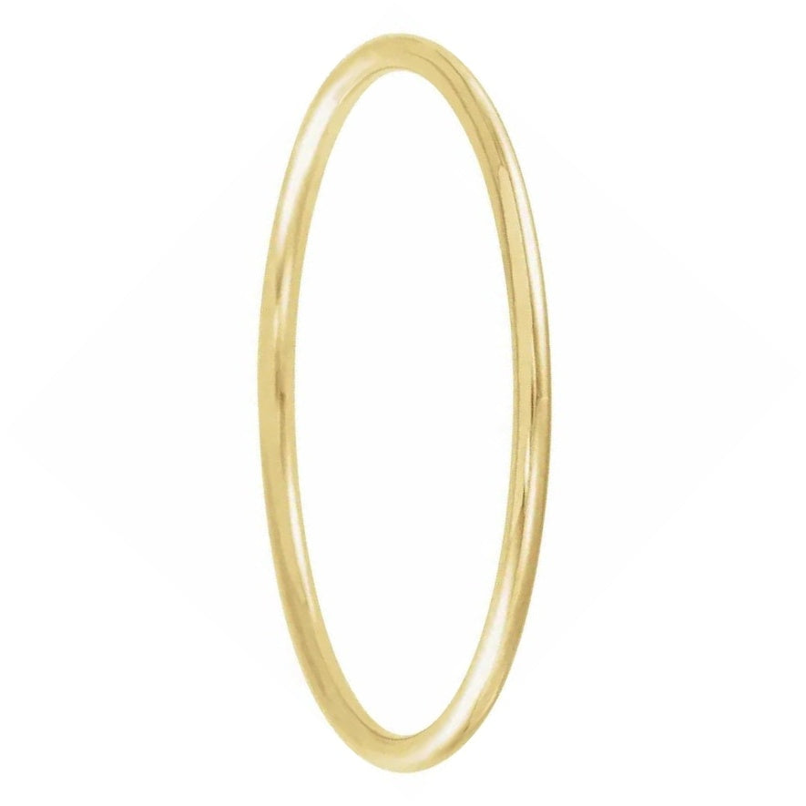 Stackable 14k Yellow Gold Women's Ring