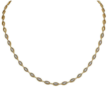 A sterling silver three stone marquise with simulated diamonds displayed on a neutral white background.