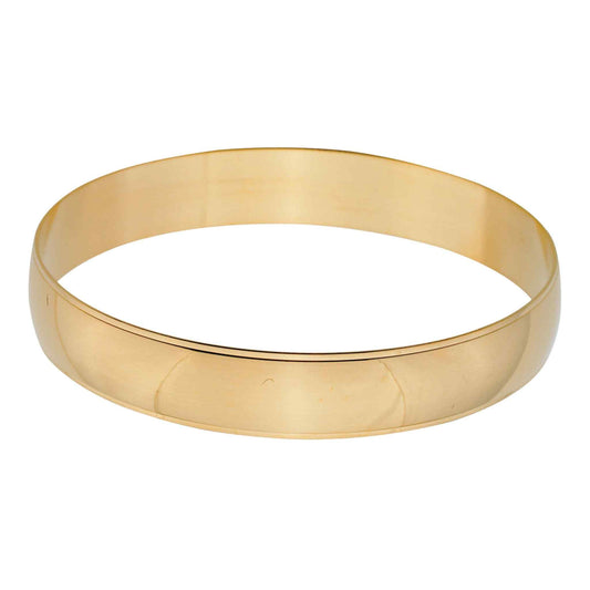 A 3/8" polished bangle bracelet displayed on a neutral white background.